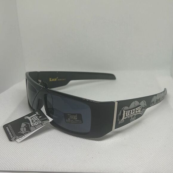 Locs Mens Skull Hardcore Sunglasses - Picture 1 of 4
